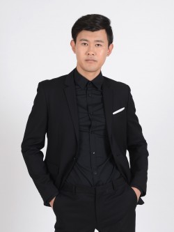 BBS e-commerce man suit black jacket B