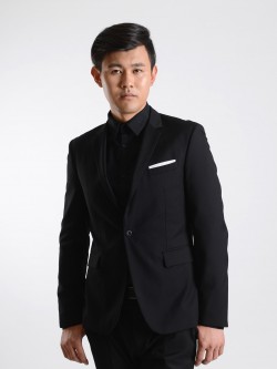 BBS e-commerce man suit black jacket B