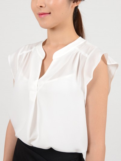 BBS e-commerce sy jung white blouse B